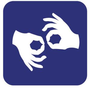 sign language icon